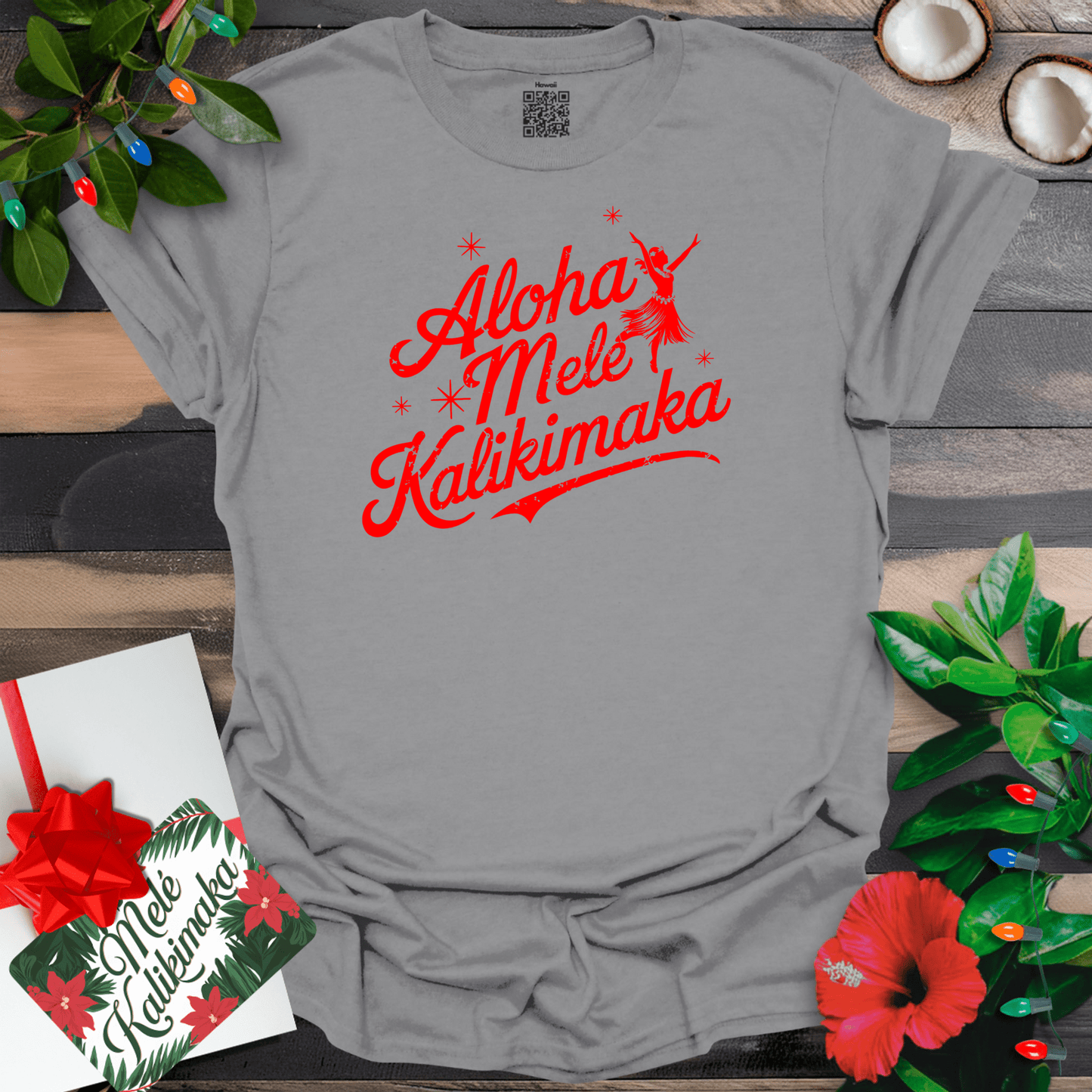 Red Mele Kalikimaka T-Shirt