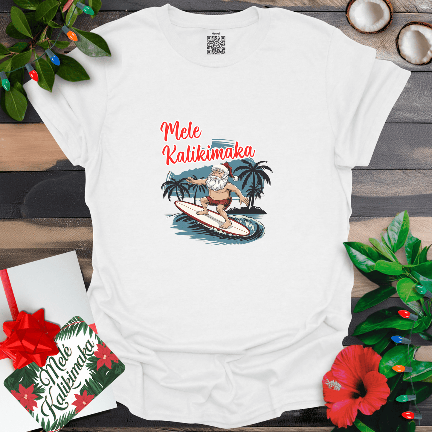 Surfing Santa T-Shirt