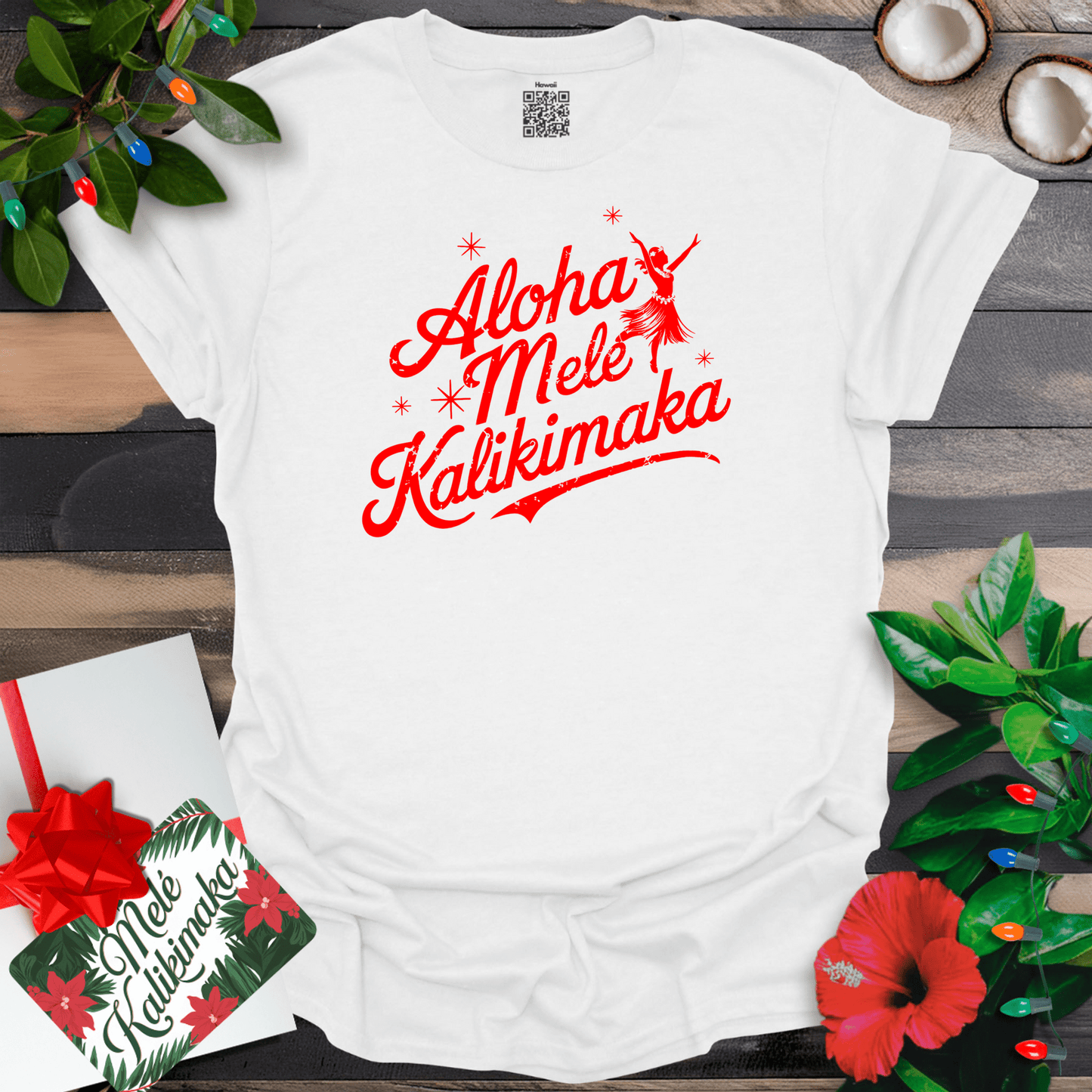 Red Mele Kalikimaka T-Shirt